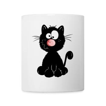 Black Cat - Mug - white - Front