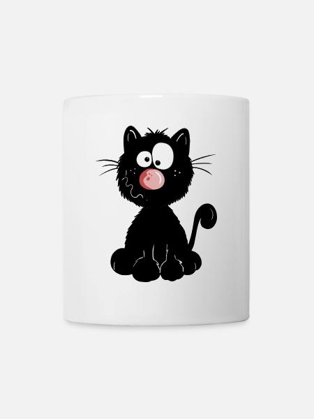 Chat Noir - Mug blanc - blanc