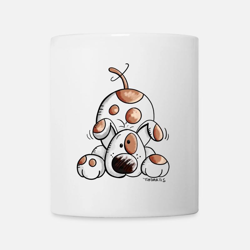 Drolliges Hundetier - Tasse - Weiß