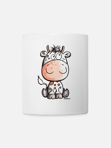 Funny Cow - Cows - Baby - Gift - Calf - Mug - white