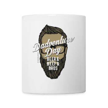 Fête des Pères Idée Cadeau Design Dadventure Day - Mug blanc - blanc - Devant