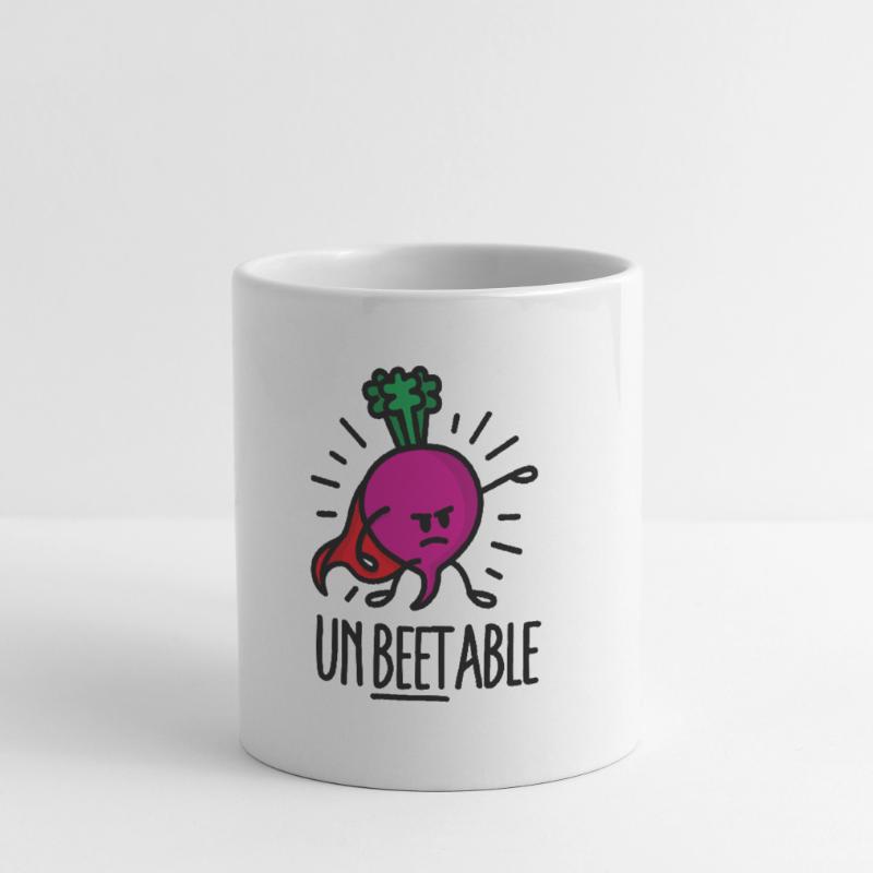 Unbeetable / unbeatable beetroot beet light Mug