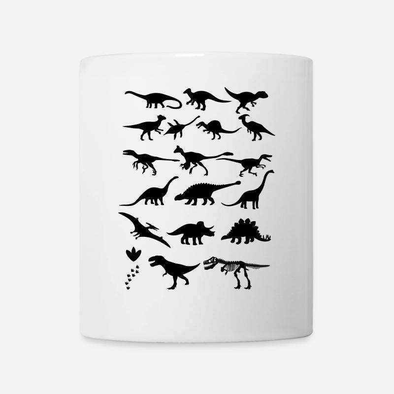 Dinosaurier - Tasse - Weiß
