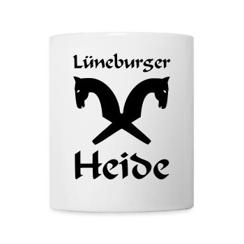 Lüneburger Heide Motiv - Tasse - Weiß - Vorne