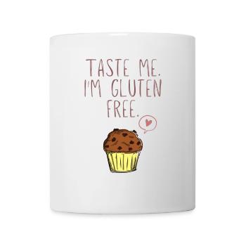Taste me I'm gluten free - Mug - white - Front