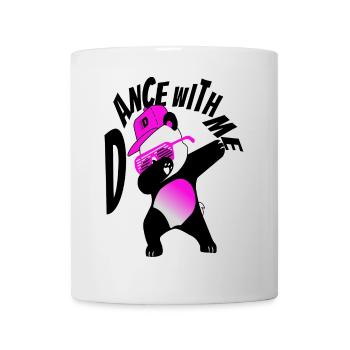Danse du panda - Mug blanc - blanc - Devant
