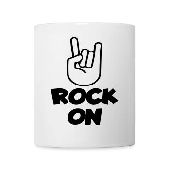 Rock on musician, singer, drummer, bassist * - Mug - white - Front
