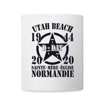 Utah Beach 1944 - 2020 D-Day Sainte Mère Église - Mug blanc - blanc - Devant