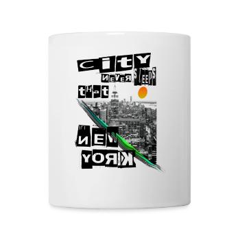 New York - Tasse - Weiß - Vorne