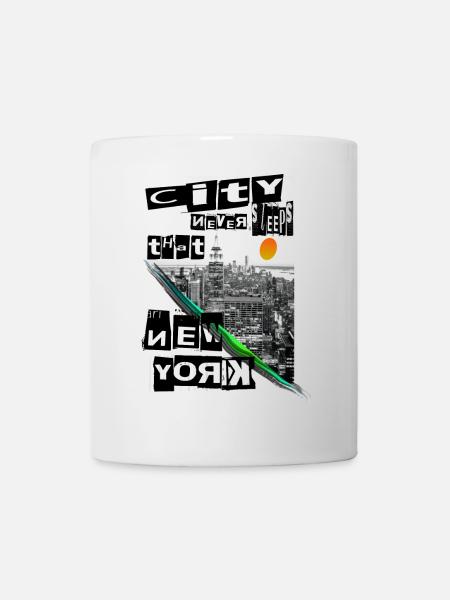 New York - Mug blanc - blanc