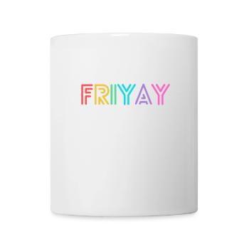 Friyay Bunt - Célébrons le week-end - Mug blanc - blanc - Devant