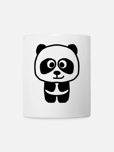 Panda - Mug blanc - blanc