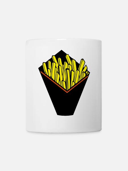 CORNET DE FRITE - Mug blanc - blanc