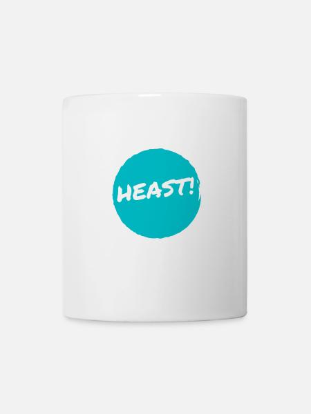 Heast! Ursprünglich "Hörst du?" - Tasse - Weiß