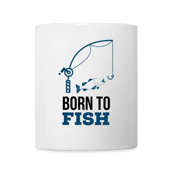Born to fish - Mug - white - Front