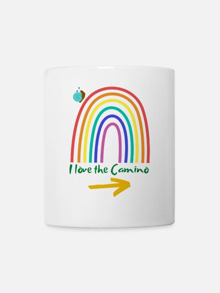 I love the Camino - Mug - white