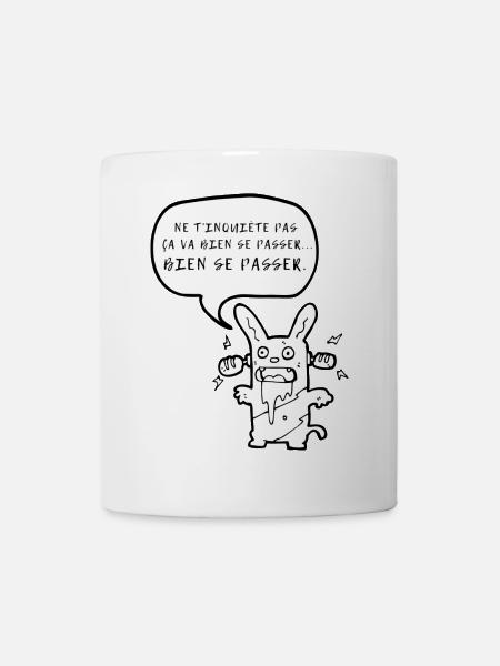 Humour expression ça va bien se passer - Mug blanc - blanc