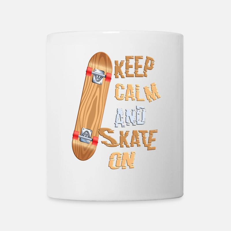 Skater - Tasse - Weiß