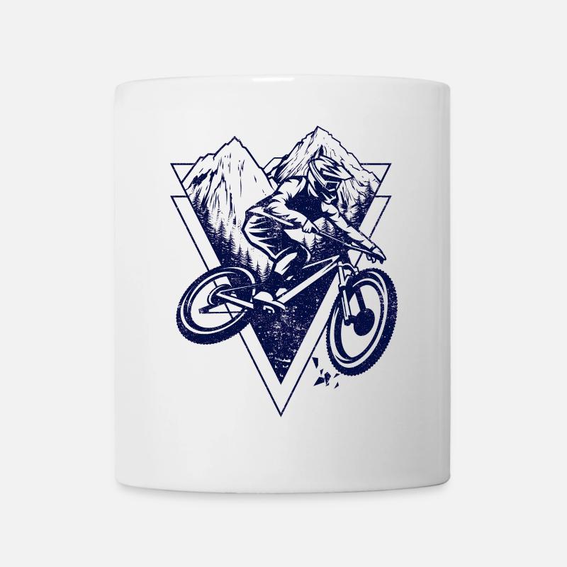 Vététiste dans Ridge Triangle - Mug blanc - blanc