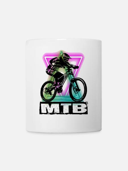 MTB - Tasse - Weiß