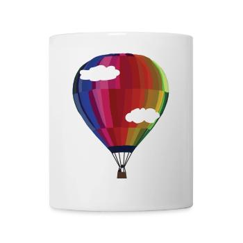 Ballon - ein Stück Freiheit. - Tasse - Weiß - Vorne