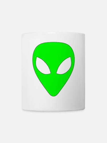 Alien - Vert clair - Mug blanc - blanc