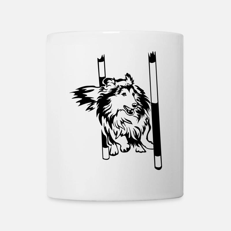 Sheltie - Tasse - Weiß
