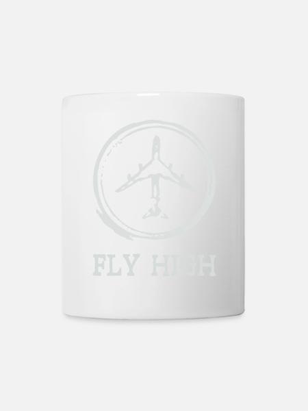 Airplane - Tasse - Weiß