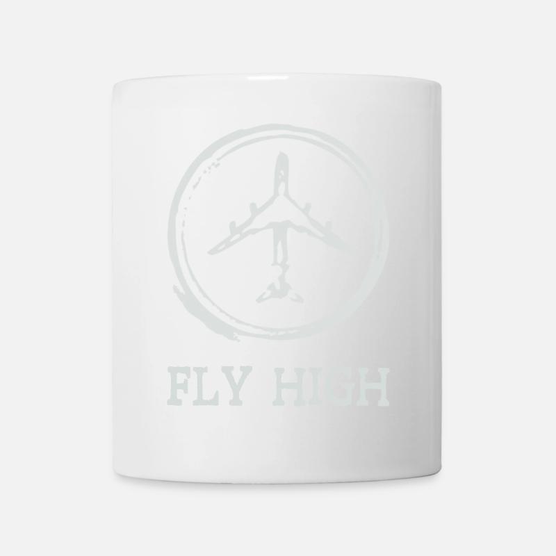 Airplane - Mug - white