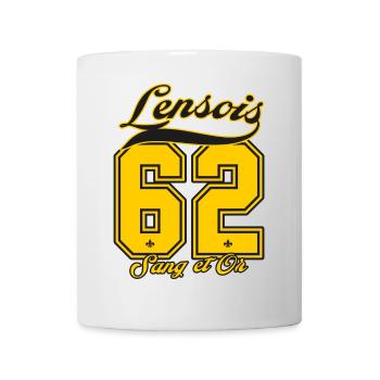 62 Lensois - Mug blanc - blanc - Devant