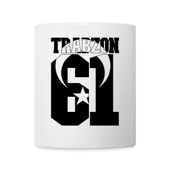 Trabzon 61Türkei Flagge - Tasse - Weiß - Vorne