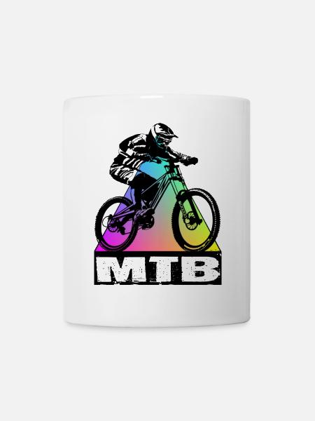 Bicicleta MTB - Taza - blanco