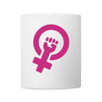 Feminismus - Tasse - Weiß - Vorne