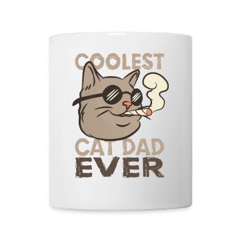 Cat Dad - Mug - white - Front