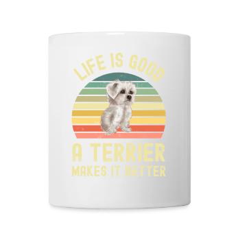 West Highland White Terrier - Mug - white - Front