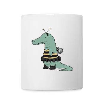 Crocodile Bumblebee Bee Costume - Mug - white - Front