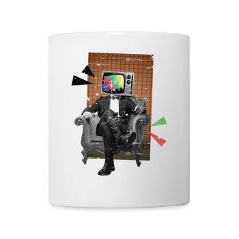 Retro TV - Mug - white - Front