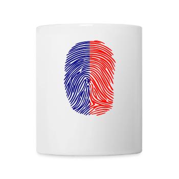 Cagliari flag t-shirt Sardinia - Mug - white - Front