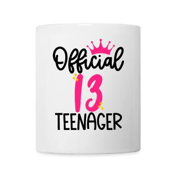 13. Geburtstag Mädchen 13 Jahre Teenager Geschenk - Tasse - Weiß - Vorne