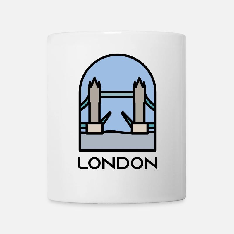 London - Tasse - Weiß