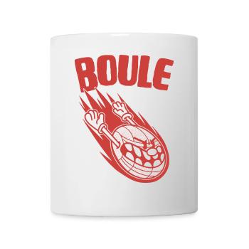 Boules volantes pour les joueurs de boules Bouler - Mug blanc - blanc - Devant