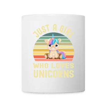 Licornes Licorne - Mug blanc - blanc - Devant