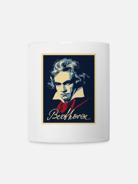 Beethoven - Mug blanc - blanc