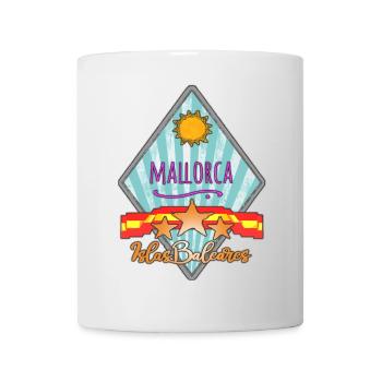Mallorca Island Star Design - Mug - white - Front