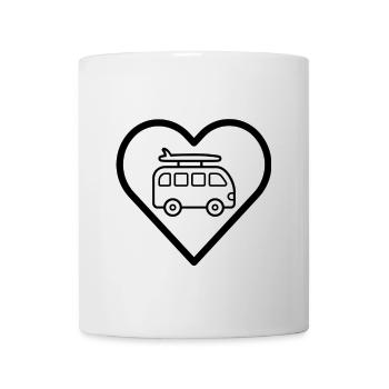 Van im Herz - Tasse - Weiß - Vorne