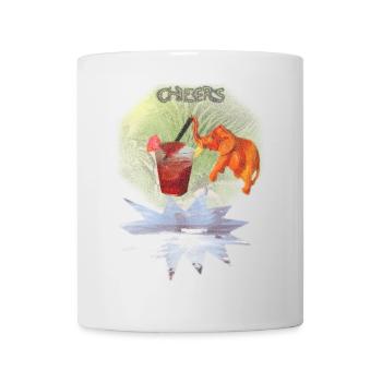 Kanaren mit eigener Note - Cocktail unter Palmen! - Tasse - Weiß - Vorne