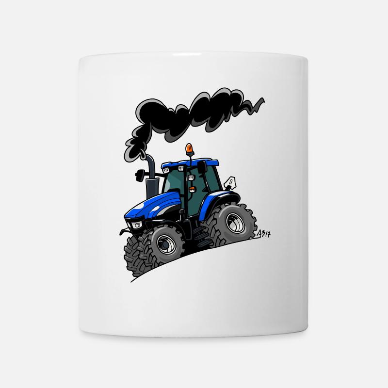 BlueTractor TM120 - Mug - white