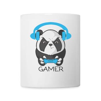 Conception ludique de Panda Gamer - Mug blanc - blanc - Devant