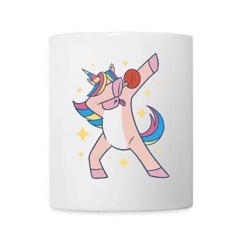 Dabbing Unicorn Table Tennis Racket Table Tennis - Mug - white - Front