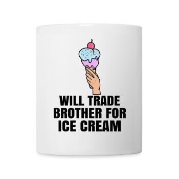 Funny Statement Dessert Sweets Ice Cream Delicious - Mug - white - Front